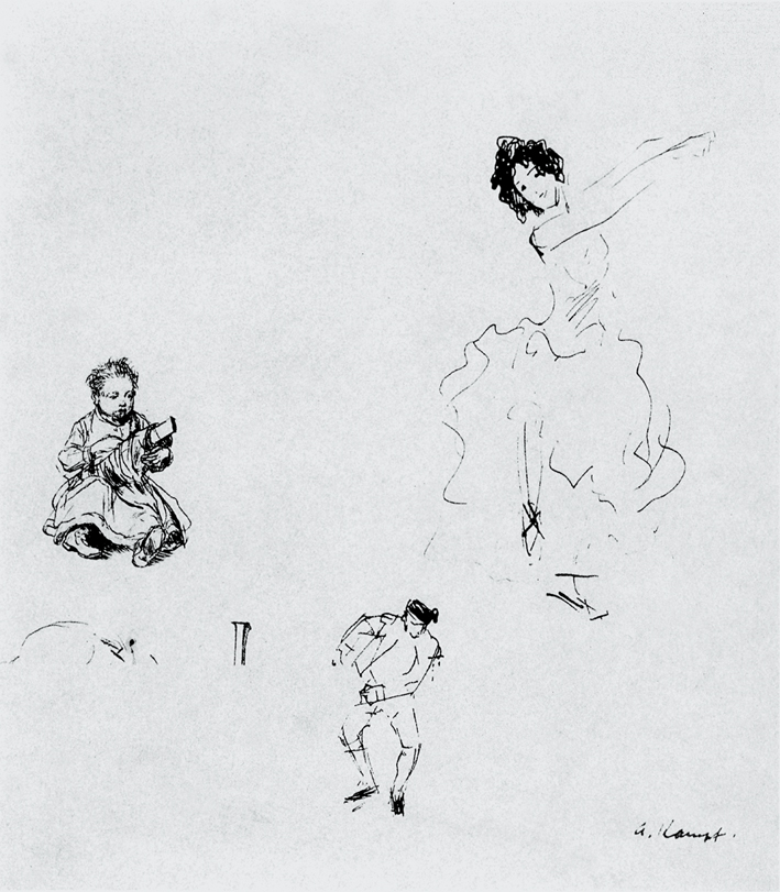  阿尔图尔·康波夫 Arthur kampf —— 跳舞的女人与儿童